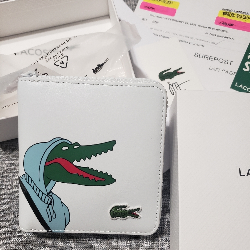 Men's Lacoste x Jean-Michel Tixier Fun Printed Lea